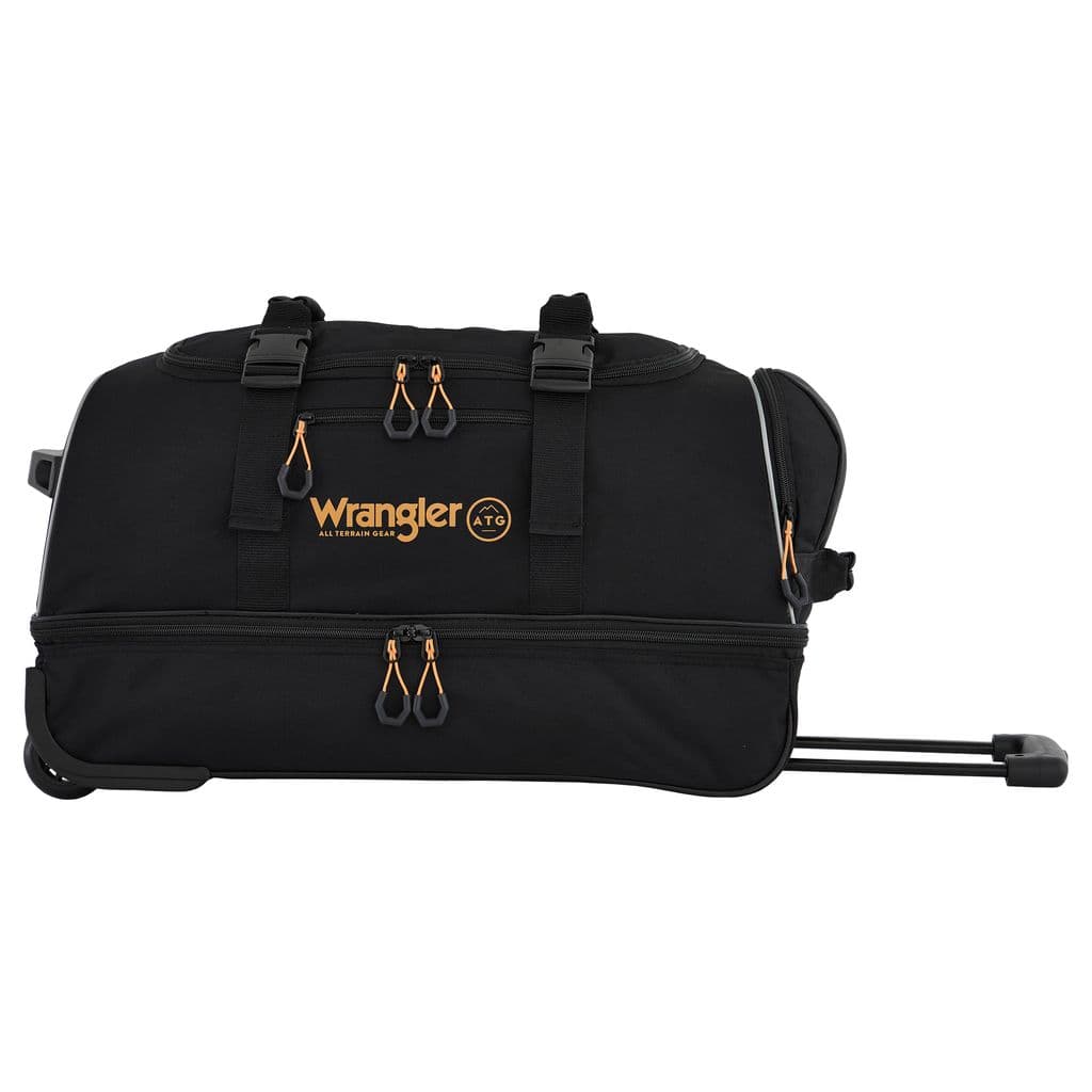 Wrangler ATG Compass 22" DROP-Bottom Rolling Travel Duffed Bag